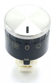 Control Knob - 9050569 Knob Code2-09 2139 00 Silver [Amica]