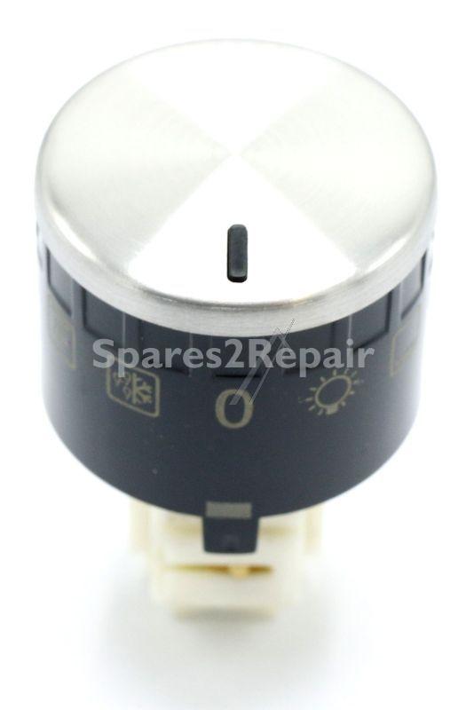 Control Knob - 9050569 Knob Code2-09 2139 00 Silver [Amica]
