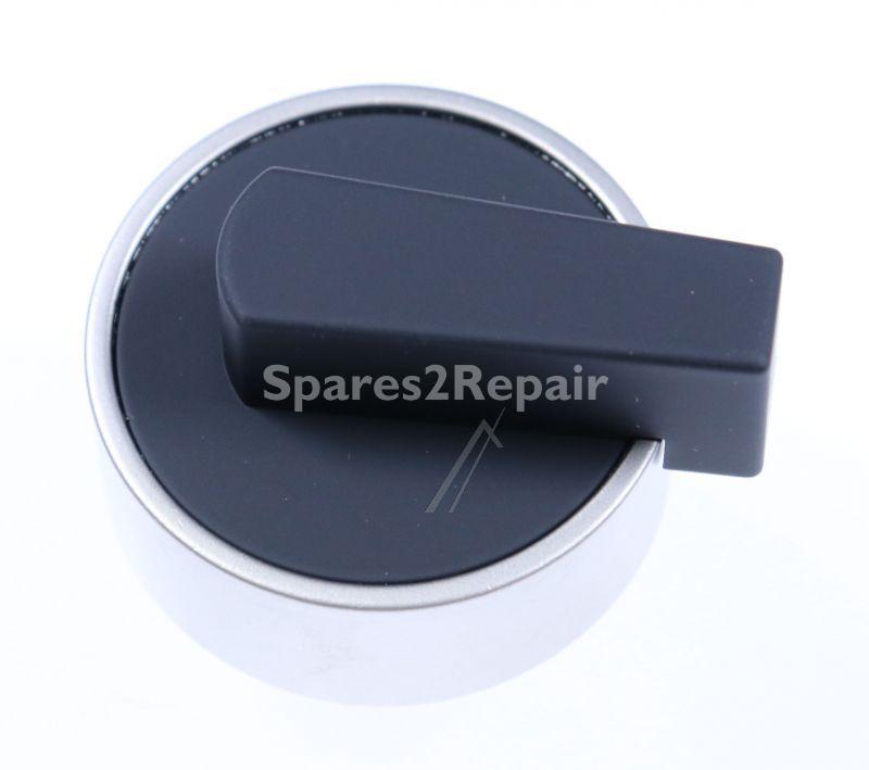 Bertazzoni Button - 4010566 Knob Black+nickel