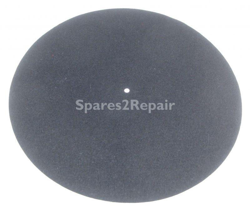 Analogis Washer - Mat Seven 4130 Turntable Mat Felt Black 0 9mm X 295mm 13g