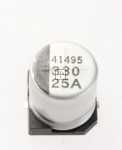 Samsung 25v Smd electrolytic 105 Degre - 2402-001330 C-al smd:330µf 20% 25v tp 10x10mm