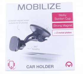 Mobilize Capstan Mounting - 23739 Universal Magnet Car Holder For The Windshield Or The Dashboard