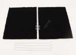 Airlux Carbon Filter - Filtre Charbon Carre (lot De 2)