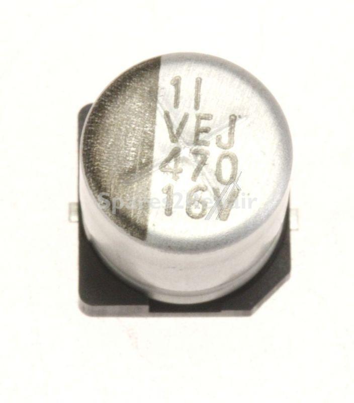 Lg Electrolytic - 0ce477wf6dc C 470µf Mvk 16v 20% Smcapacitor fixed Elec