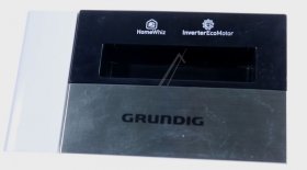 Detergent Dispenser Cover - 2410609144 C00893546 Detergent Drawer Front Cover Assembly [Arcelik]