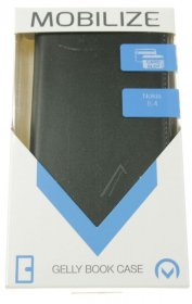 Mobilize Leather Bag Gsm - 26714 Mobilize Classic Gelly Wallet Book Case Nokia 5 4 Black