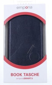 Emporia Leather Bag Gsm - Ltb-nap-s5-b Emporia Smart 5 Book Cover Leather Black