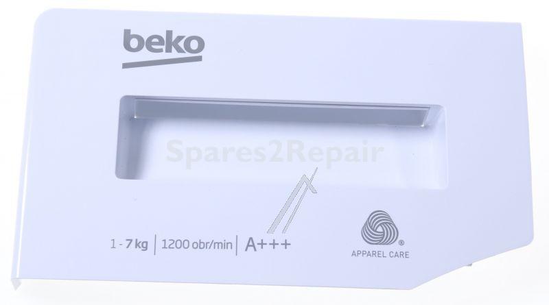 Detergent Dispenser Cover - 2420709523 C00961600 Drawer Panel Gr [Arcelik]