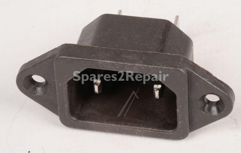 Elica Psu Filter - Spp0000389 Connector 2-pole Iec320 With Screw