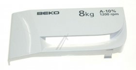 Detergent Dispenser Cover - 2813299429 C00930007 Frontcover Detergent Case [Arcelik]
