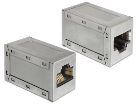 Delock Cable/plugs/adapter - 86140 Adapter Rj45 Female - Female Cat 6