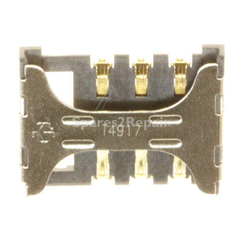 Samsung Sim Card Reader Internal - 3709-001799 Connector-card Edge 6p 0 8mm Smd-a Au-ni