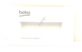 Detergent Dispenser Cover - 2850776022 C00876293 Çekmece Panosu1-7kg 1400rpm A+++ Beko Wh [Arcelik]