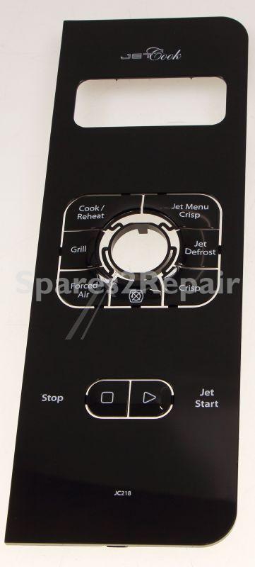Housing - C00469011 482000019537 Control Panel Cover Bl [Whirlpool Indesit]