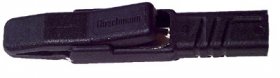 Hirschmann Alligator Clip - Ak2 Alligator Clip Black Hirschmann