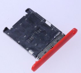 Nokia Sim card Holder - 0269d25 Nokia Lumia 720 Sim Card Holder Red