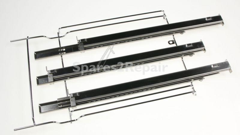 Hisense Gorenje Telescopic Slideout Oven Grills - 679768 Telescopic Plinth Fs60_50 9005 Mat Assembly