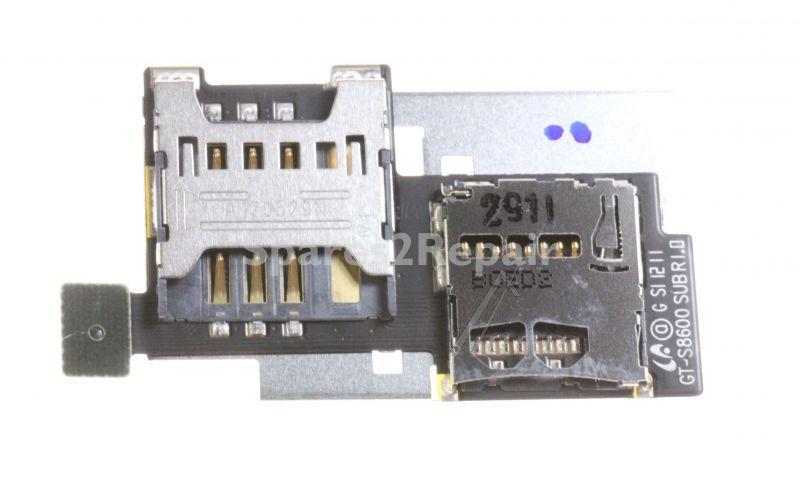 Samsung Sim Card Reader Internal - Gh59-11471a Assembly Etc-sim+sd Socket Fpcb
