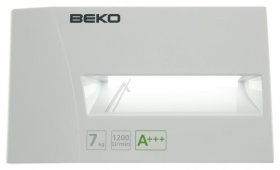 Detergent Dispenser Cover - 2828119295 C00900728 Drawer Panel [Arcelik]