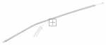 Bowden Control - 41019240 Cable Door Safety Device [Candy Hoover]