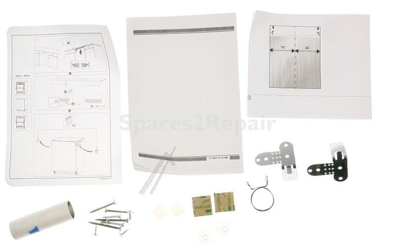 Mounting Parts - 1784430102 C00898772 Accessories Pack [Arcelik]