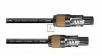 Cordial Neutrik Speaker Plug/speaker Plug - Ls-lead Speakon 2 Pin- Speakon 2pin, Neutrik Plug, 5m