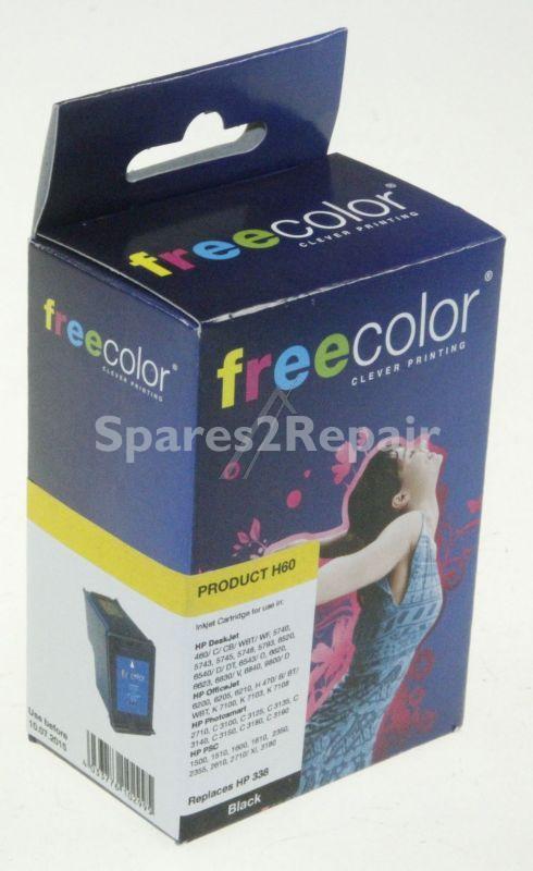 Freecolor Cartridge - Hp65ee-ink-frc K20216f7 Ink Cartridge Black For Hp C8765eebk