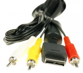 Scart Connector - Av ( Adaptable For Audi O-video)-kabel FÜr Ps1-2-3