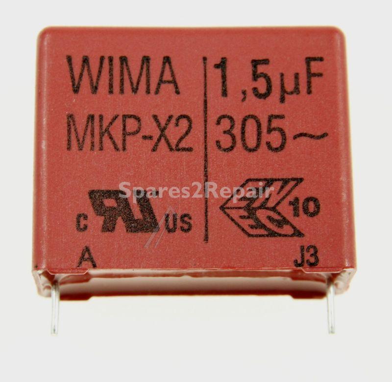 Wima X2 Emi Suppression Capacitor M - 1,5uf-305v Mkp-x2 Capacitor Antiparasite Rm=27,5 -rohs-