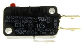 Melitta Microswitch For Home Appliance - 6618131 Microswitch D3v-11-1c5