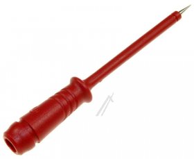 Hirschmann Test Probes - PrÜf2 Test Probe Connector, Voltage. Red | Hirschmann