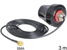 Delock Lte-antennas - Lte Antenna Sma 2 Dbi Omnidirectional Black Outdoor