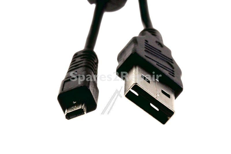 Panasonic Usb connector - K1hy08yy0031 Usb Lead - Usb-a Plug - Mini Usb (8p) Plug 50cm Black