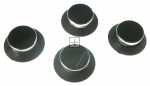 Inakustik Cushion - Exzellenz Bolide 008550 Device And Speaker Feet- Absorber Set (4 Pieces) Chrome