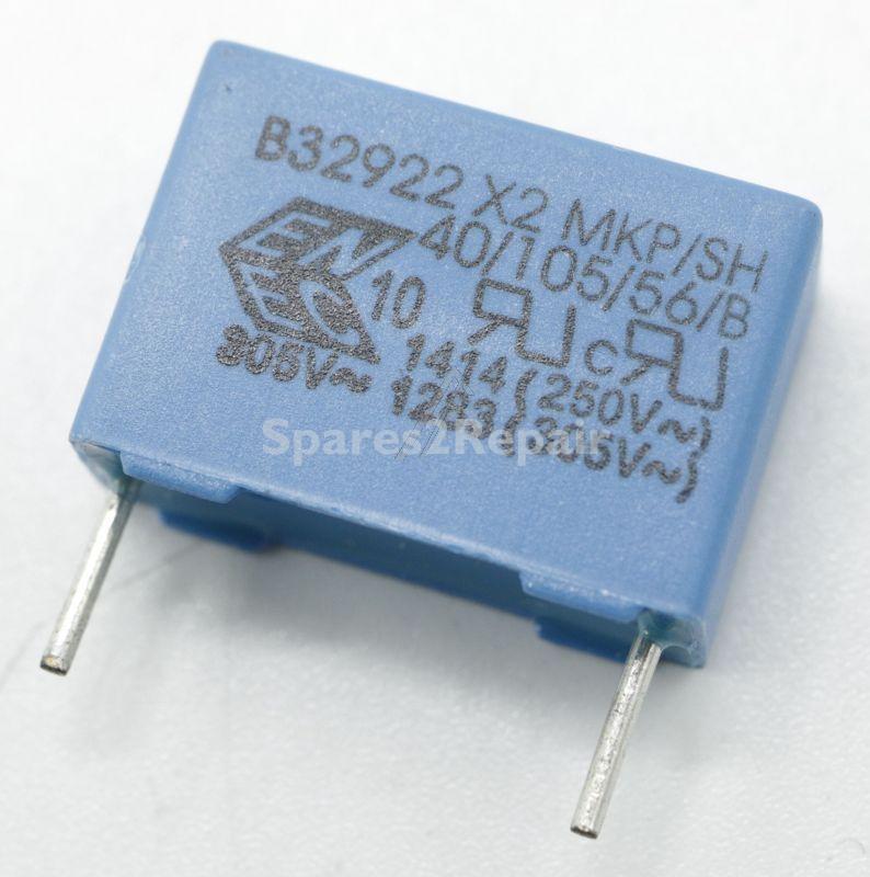 Grundig Pulse Capacitors - 274238r-1 C00949965 C-ppm 220nf K275vac R15 Cl-b 8 5*14 5*18