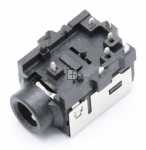 Vestel Stereo Phone Sockets - 30087017 Jack Headphone Blk 3 Pole Side Pip Rohs