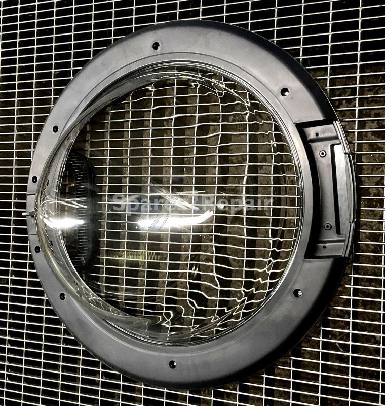 Door - C00627822 488000627822 Door Frame+glass Nologo Ral7024 [Whirlpool Indesit]