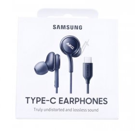 Samsung Micro Head Phone - Eo-ic100bbegeu Samsung Earphones Usb Type-c Eo-ic100 Sound By Akg Black