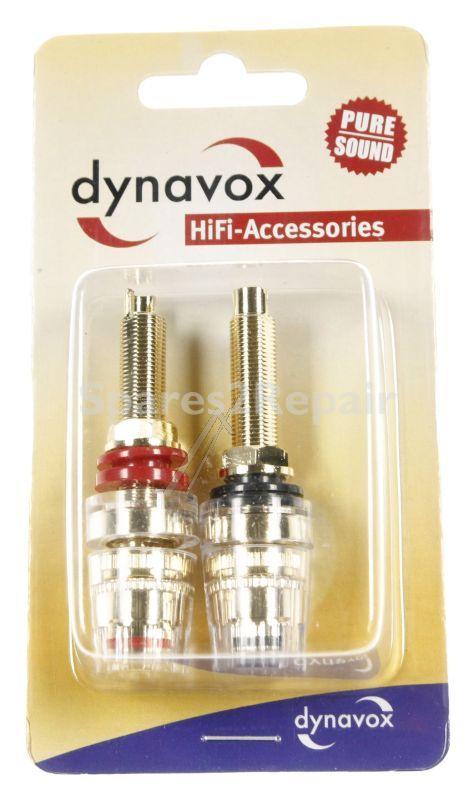 Dynavox Audio-switchbox - Amp-s Mkii 2-> 1 Amplifier - Switch Box - Silver