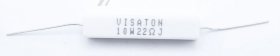 Visaton Wirewound Resistor - Ceramic-resistor Axial, 48x10x10mm