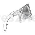 Flap - 140074530019 Lid Right Grey [Electrolux Aeg]