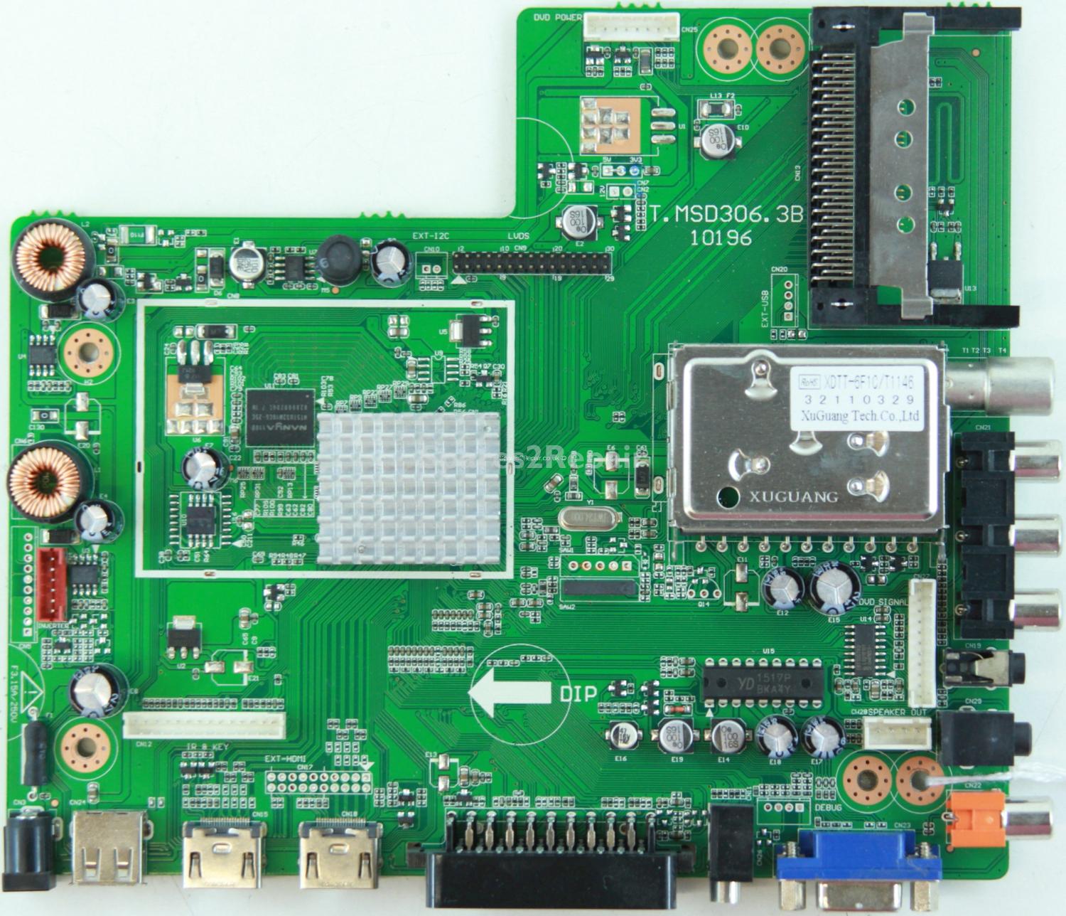 E-Motion W23/194G - Main AV - 4501149 - T.MSD306.3B 10196 - LTM230HT05