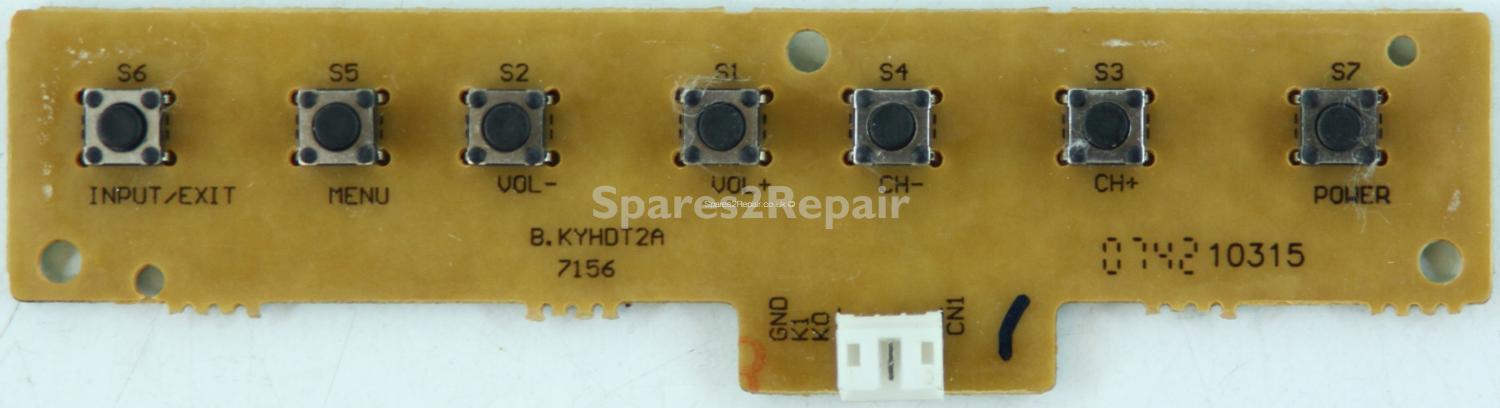 Goodmans LD2666D - Buttons - B.KYHDT2A - 7156