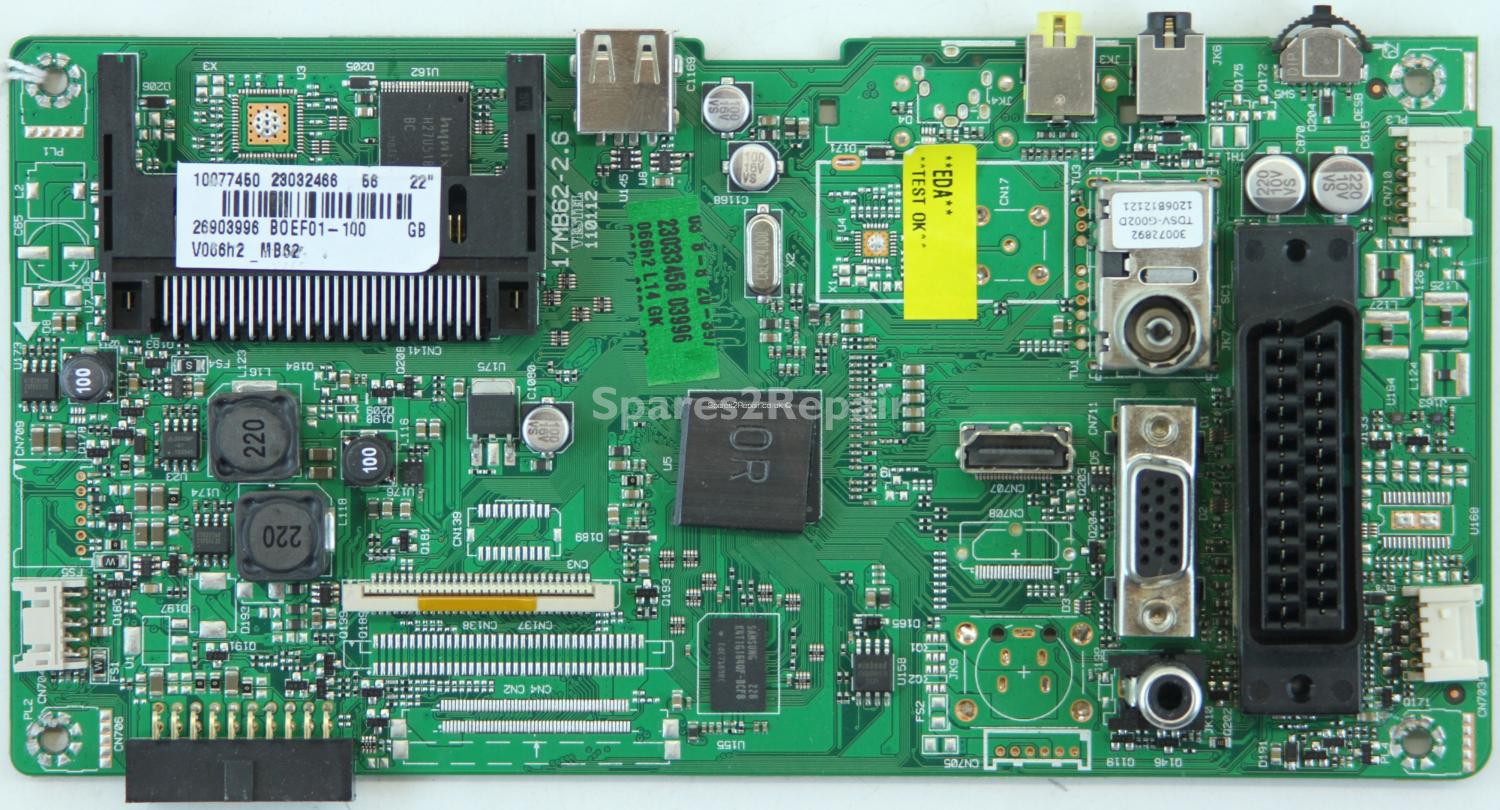 JMB JTC0122002B/01 - Main AV - 23032466 - 17MB62-2.6 - 110112