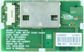 LG 42LB650B - WiFi Module - EAT62093301 - LGSBW41 - BEJLGSBW41 - 2703H-LGSBW41 - TWCM-B001D - V1.6