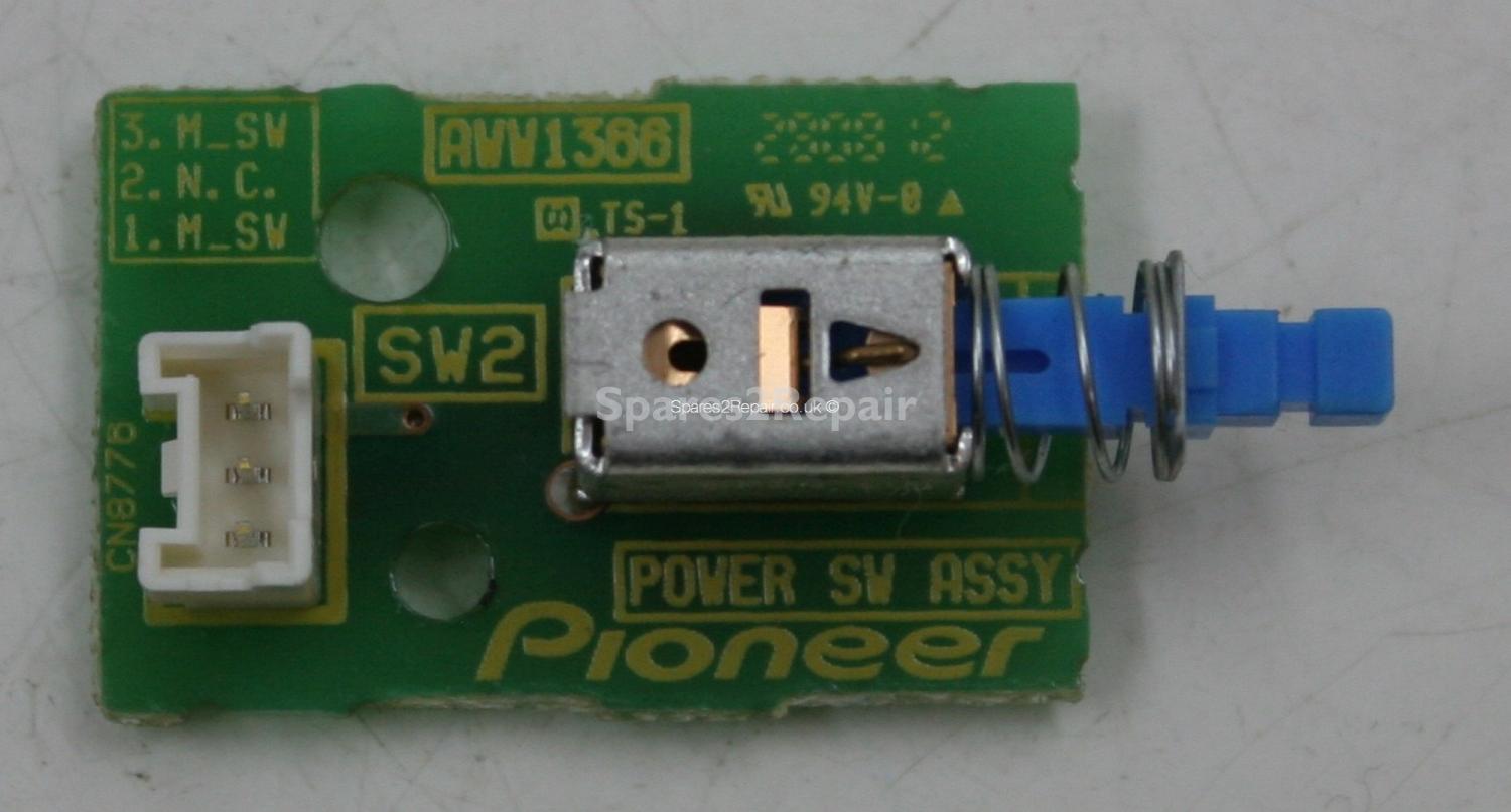 Pioneer PDP-LX5090 - Power Switch - AWW1366