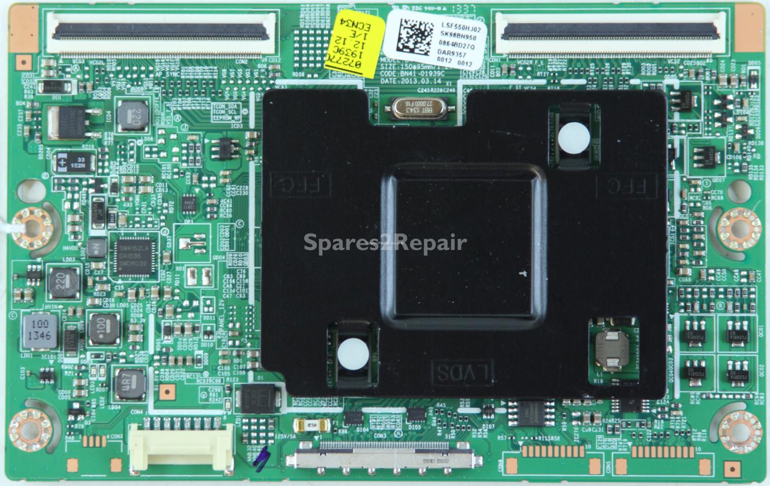 Samsung UE55F6100AW - T-Con - BN95-00864B - BN41-01939C - 2013_TCON_FOX_FT1 - LSF550HJ02
