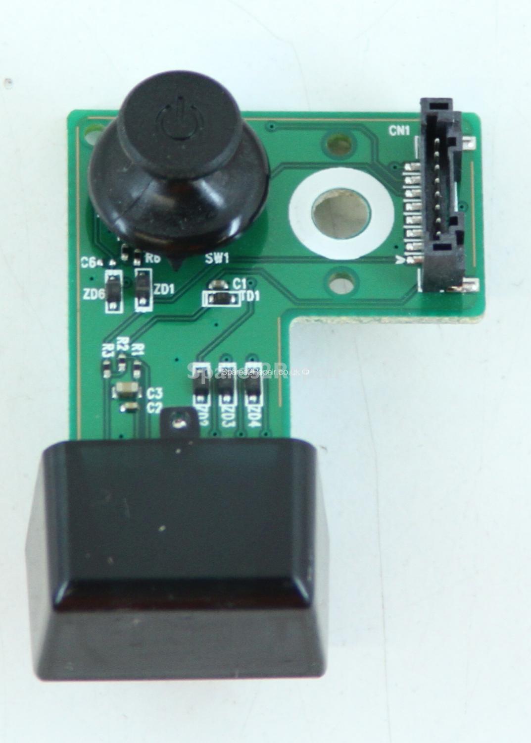 Samsung HG40ED470BK - Power Button & IR - BN96-35791A - BN41-02285A - REV:1.0 (SJ140710) - UH5100
