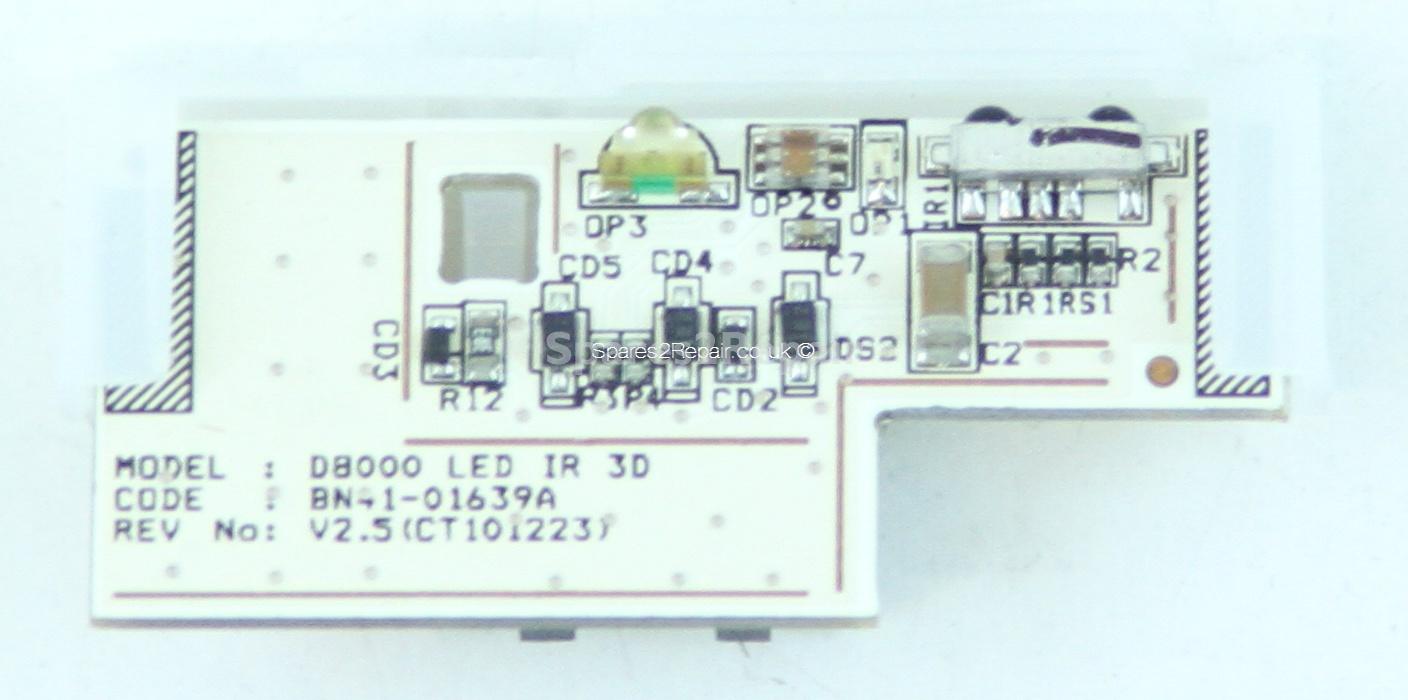 Samsung UE55D8000 - IR - BN96-18190B - BN41-01639A - REV No:V2.5(CT101223) - D8000 LED IR 3D