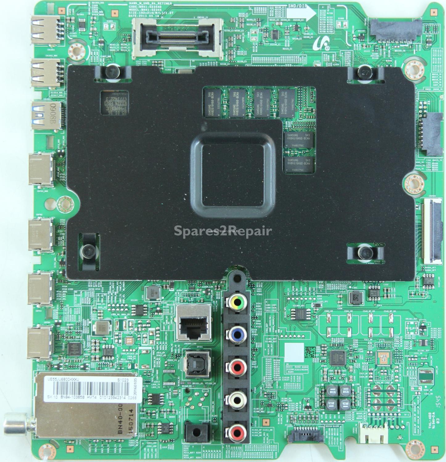 Samsung UE55JU6800K - Main AV - BN94-10385B - BN41-02344D - HAWK_M_UHD_6k_RETIMER